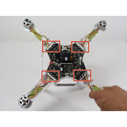DJI Phantom 3 Усовершенствованная замена светодиодов