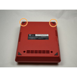 Замена Nintendo Wii mini в верхнем корпусе